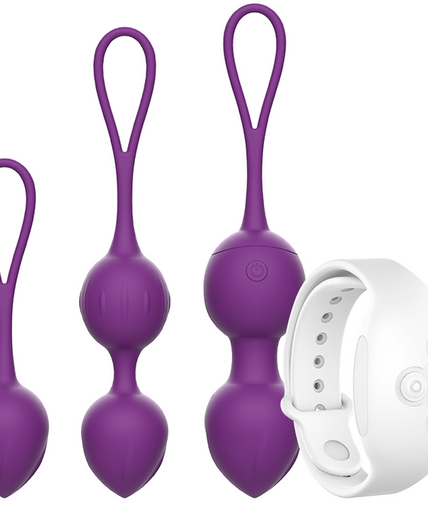 REWOLUTION - REWOBEADS VIBRATING BALLS REMOTE CONTROL WITH WATCHME TECHNOLOGY REWOLUTION - REWOBEADS VIBRATING BALLS REMOTE CONTROL WITH WATCHME TECHNOLOGY