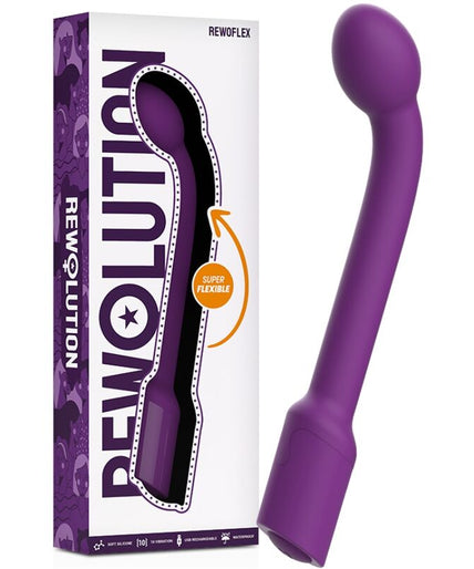 REWOLUTION - REWOFLEX FLEXIBLE G-POINT STIMULATOR VIBRATOR REWOLUTION - REWOFLEX FLEXIBLE G-POINT STIMULATOR VIBRATOR