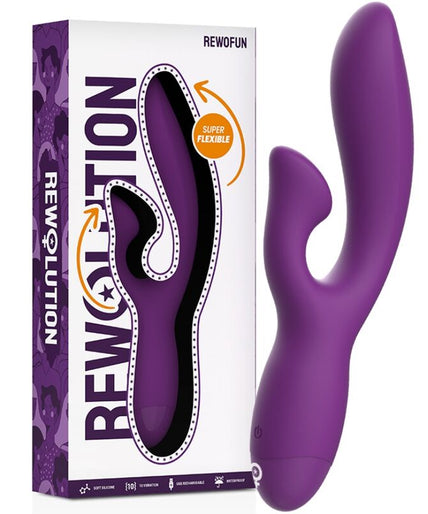 Rewolution – Rewofun Flexibler Vibrator mit Rabbit Rewolution – Rewofun Flexibler Vibrator mit Rabbit