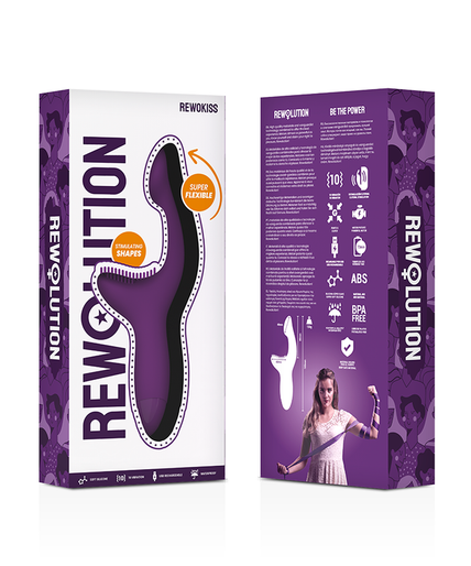 REWOLUTION - REWOKISS VIBRATOR POINT TO STIMULATOR REWOLUTION - REWOKISS VIBRATOR POINT TO STIMULATOR