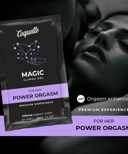 COQUETTE CHIC DESIRE - POCKET MAGIC CLIMAX GEL VOOR HAAR ORGASMEVERHOGENDE GEL 10 ML COQUETTE CHIC DESIRE - POCKET MAGIC CLIMAX GEL VOOR HAAR ORGASMEVERHOGENDE GEL 10 ML