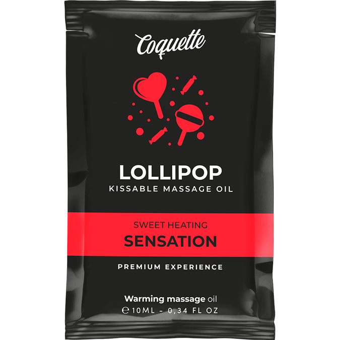 COQUETTE CHIC DESIRE - ZAKLOLLY POP KUSBARE MASSAGEOLIE VERWARMEND GEVOEL 10 ML
