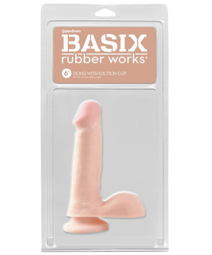 BASIX - RUBBER WORKS PENIS 16 CM NATURAL BASIX - RUBBER WORKS PENIS 16 CM NATURAL