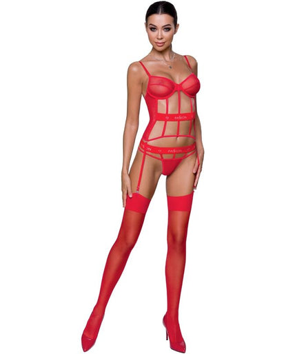 PASSION - KYOUKA CORSET - RED L/XL PASSION - KYOUKA CORSET - RED L/XL