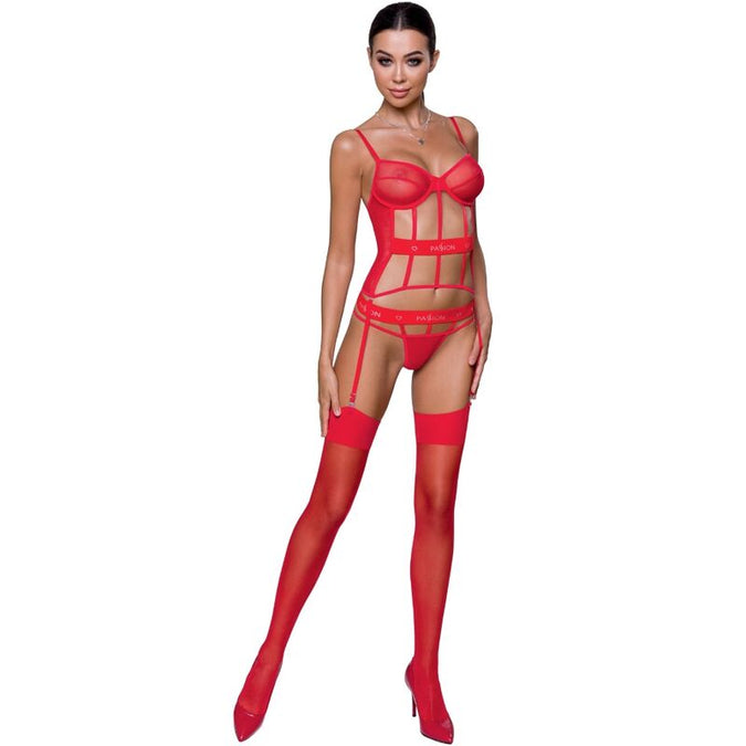 PASSION - KYOUKA CORSET - ROOD L/XL