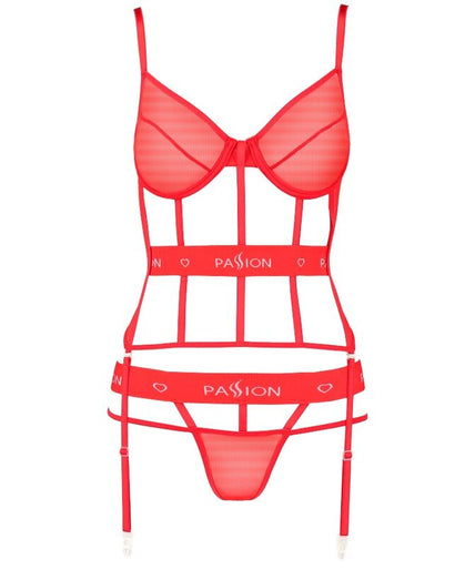 PASSION - KYOUKA CORSET - RED L/XL PASSION - KYOUKA CORSET - RED L/XL