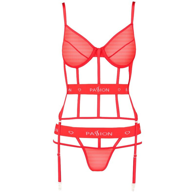 PASSION - KYOUKA CORSET - ROOD L/XL