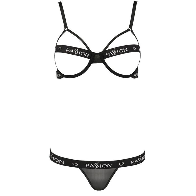PASSION - KYOUKA SET TWEE DELEN ZWART L/XL