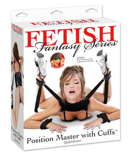FETISH FANTASY SERIES - POSITION MASTER WITH CUFFS FETISH FANTASY SERIES - POSITION MASTER WITH CUFFS