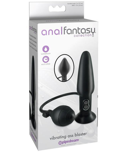 ANAL FANTASY - PLUG INFLATABLE VIBRATOR ANAL FANTASY - PLUG INFLATABLE VIBRATOR