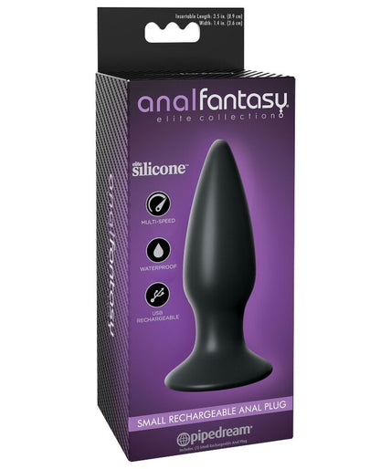 ANAL FANTASY ELITE COLLECTION - SMALL RECHARGEABLE ANAL PLUG ANAL FANTASY ELITE COLLECTION - SMALL RECHARGEABLE ANAL PLUG