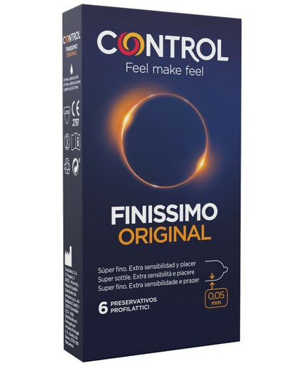 CONTROL - FINISSIMO ORIGINAL 6 STUKS CONTROL - FINISSIMO ORIGINAL 6 STUKS