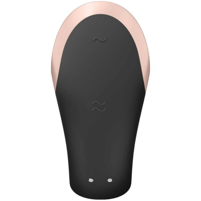 Satisfyer – Double Love Luxus Partner-Vibrator Schwarz