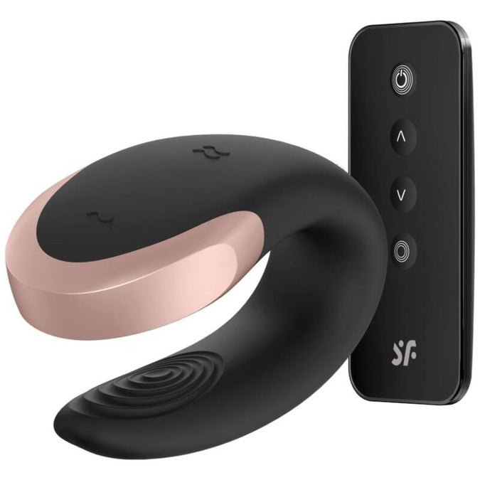 Satisfyer – Double Love Luxus Partner-Vibrator Schwarz