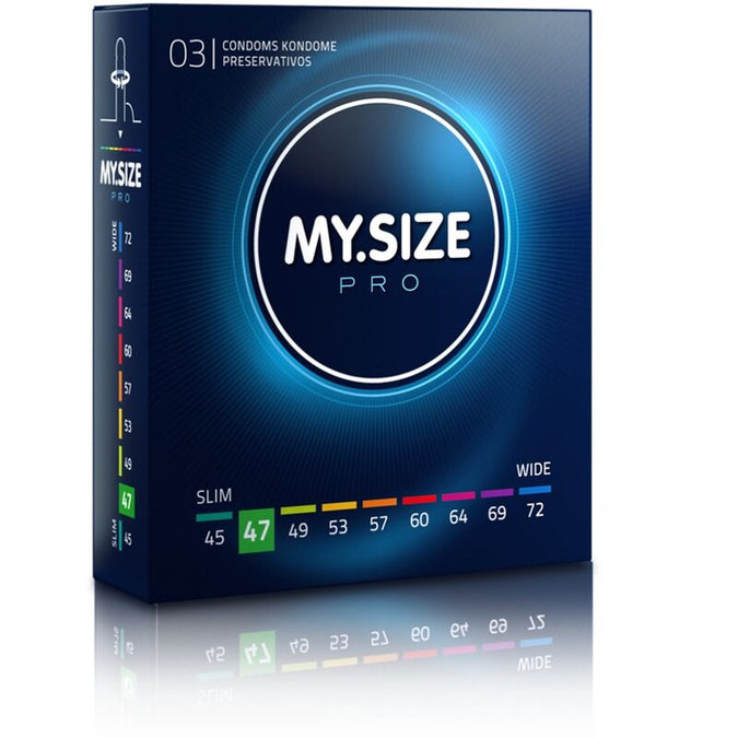 My Size – Pro Condooms 47 Mm 3 stuks