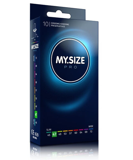 My Size – Pro Condoms 47 Mm 10 Units My Size – Pro Condoms 47 Mm 10 Units