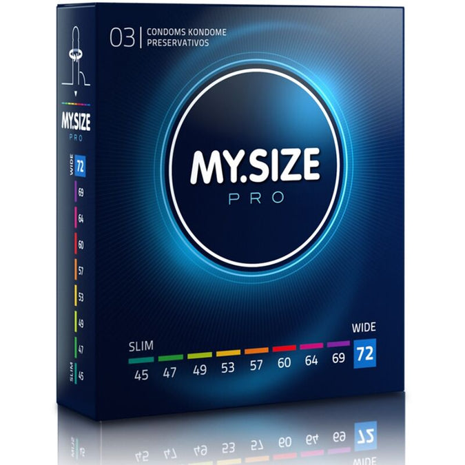 My Size – Pro Condoms 72 Mm 3 Units