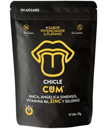 Wug Sex Sense – Sperma Ejaculatie Verhogende Gom & Sperma Banaan Smaak 10 Eenheden Wug Sex Sense – Sperma Ejaculatie Verhogende Gom & Sperma Banaan Smaak 10 Eenheden