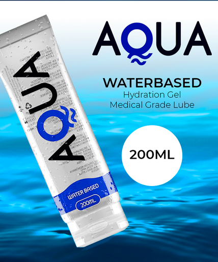 AQUA QUALITY - LUBRICANTE BASE DE AGUA 200 ML AQUA QUALITY - LUBRICANTE BASE DE AGUA 200 ML