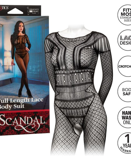 CALEXOTICS - KANTEN BODYSUIT EEN MAAT CALEXOTICS - KANTEN BODYSUIT EEN MAAT