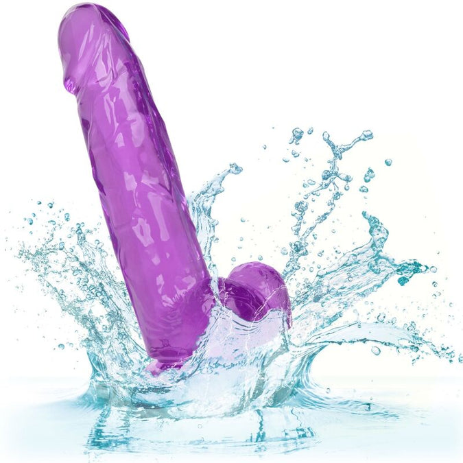 Pleasurements – Calexotics – Size Queen Dildo Paars 15,3 Cm