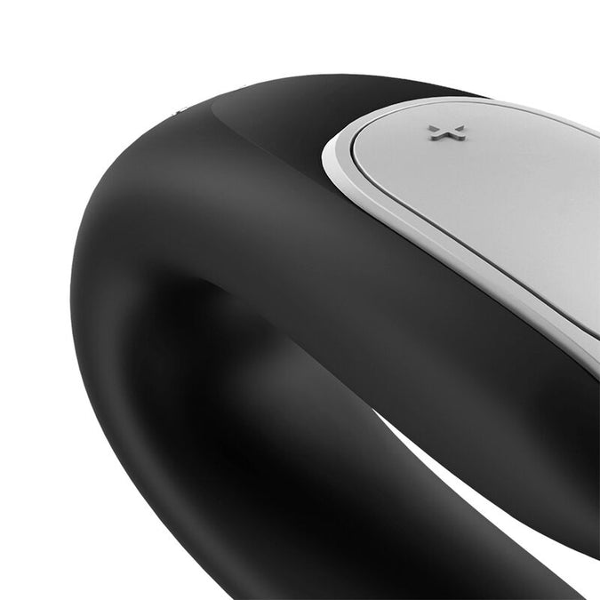 Satisfyer – Double Fun Partner Vibrator Zwart