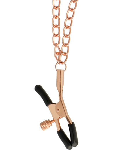 BEGME - BLACK EDITION COLLAR WITH NIPPLE CLAMPS WITH NEOPRENE LINING BEGME - BLACK EDITION COLLAR WITH NIPPLE CLAMPS WITH NEOPRENE LINING