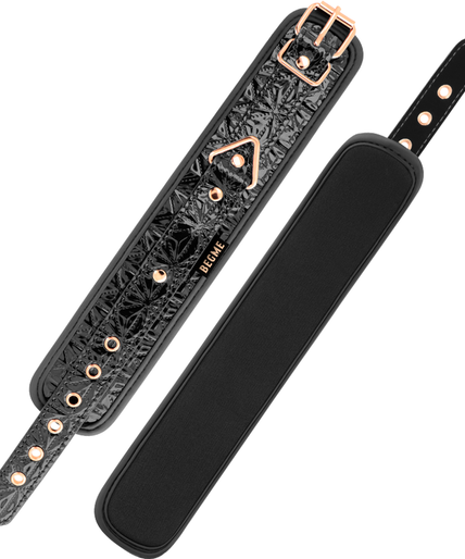 BEGME - BLACK EDITION PREMIUM ANKLE CUFFS WITH NEOPRENE LINING BEGME - BLACK EDITION PREMIUM ANKLE CUFFS WITH NEOPRENE LINING