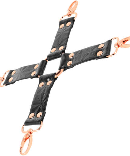 BEGME - BLACK EDITION VEGAN LEATHER HOG TIE BEGME - BLACK EDITION VEGAN LEATHER HOG TIE