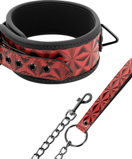 Begme – Red Edition Core Vegan Leather Collar with Neoprene Lining Begme – Red Edition Core Vegan Leather Collar with Neoprene Lining