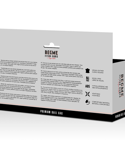 Begme – Red Edition Veganleder Kinnriemen Begme – Red Edition Veganleder Kinnriemen