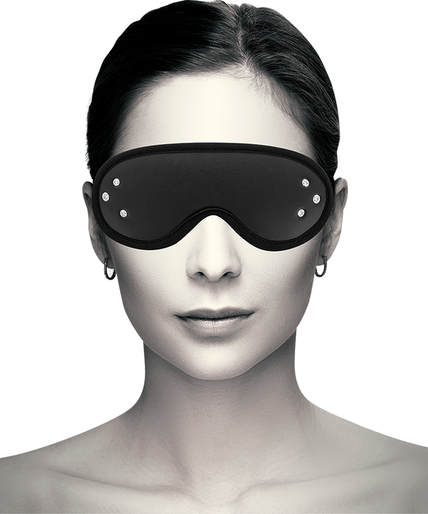 COQUETTE CHIC DESIRE - FANTASY VEGAN LEATHER BLIND MASK WITH NEOPRENE LINING COQUETTE CHIC DESIRE - FANTASY VEGAN LEATHER BLIND MASK WITH NEOPRENE LINING