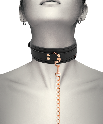 Coquette Chic Desire – Fantasy Vegan Leather Collar with Neoprene Lining Coquette Chic Desire – Fantasy Vegan Leather Collar with Neoprene Lining