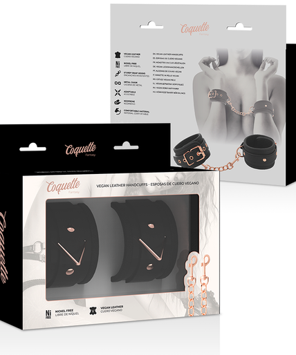 Coquette Chic Desire – Fantasy vegane Lederhandschellen Coquette Chic Desire – Fantasy vegane Lederhandschellen