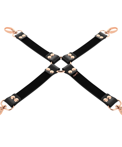 COQUETTE CHIC DESIRE - FANTASY VEGAN LEATHER HOG TIE COQUETTE CHIC DESIRE - FANTASY VEGAN LEATHER HOG TIE