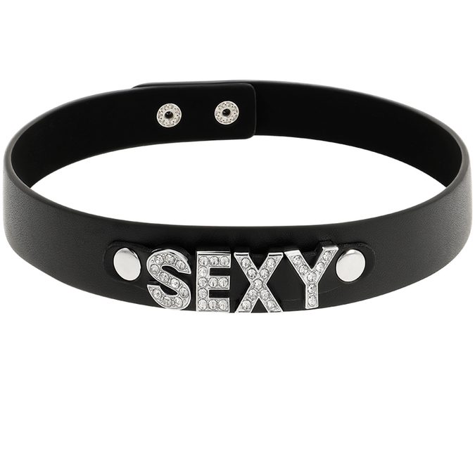 Coquette Chic Desire – Sexy vegan leren choker
