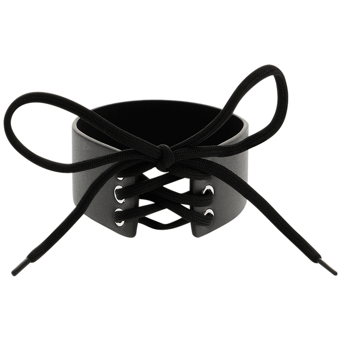 COQUETTE CHIC DESIRE - VEGAN LEREN CHOKER