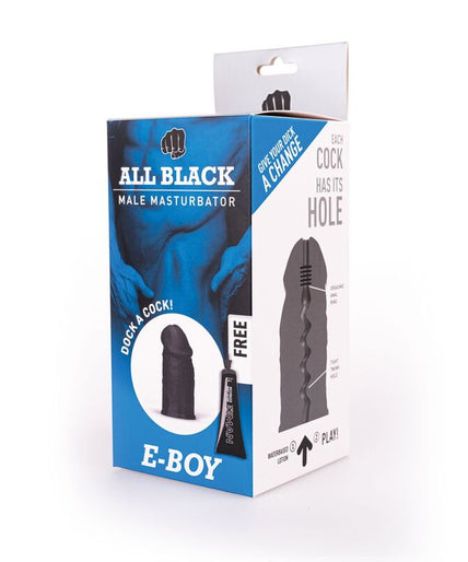 ALL BLACK - MASTUBADOR E-BOY ALL BLACK - MASTUBADOR E-BOY