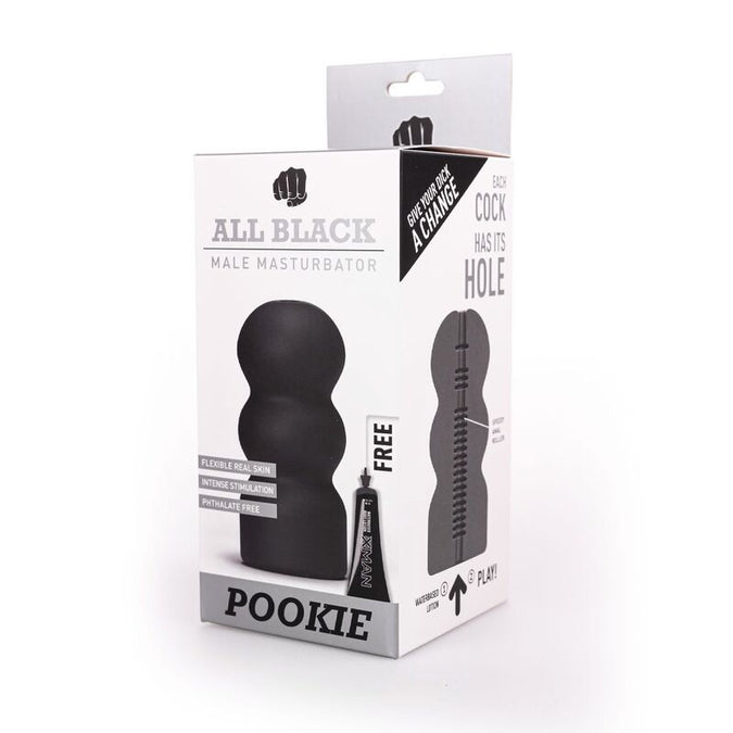 HELEMAAL ZWART - MASTURBATOR POOKIE