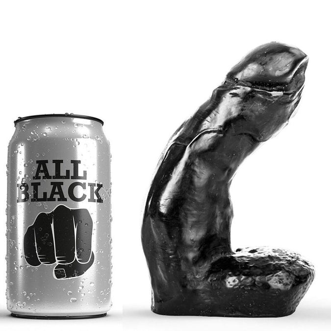 All Black – Realistic G-Spot Dildo 15 cm