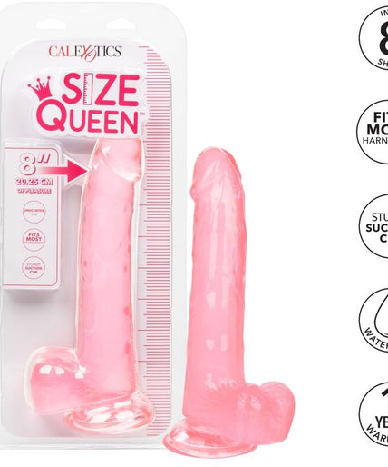 Calexotics – Size Queen Dildo Pink 20.3 Cm Calexotics – Size Queen Dildo Pink 20.3 Cm