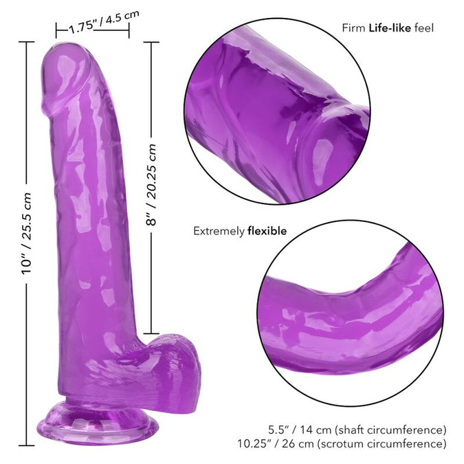 Calexotics – Size Queen Dildo Purple 20.3 cm