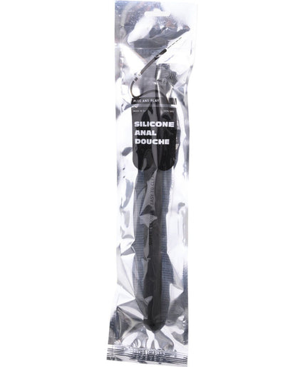 ALL BLACK - SHOWER ANAL SILICONE 27 CM ALL BLACK - SHOWER ANAL SILICONE 27 CM