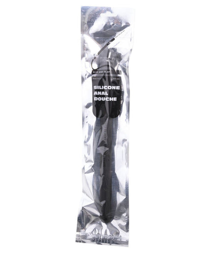 ALL BLACK - SHOWER ANAL HINCHABLE SILICONE 27 CM ALL BLACK - SHOWER ANAL HINCHABLE SILICONE 27 CM