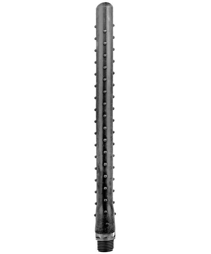 ALL BLACK - RIDGED SHOWER ANAL SILICONE 27 CM ALL BLACK - RIDGED SHOWER ANAL SILICONE 27 CM