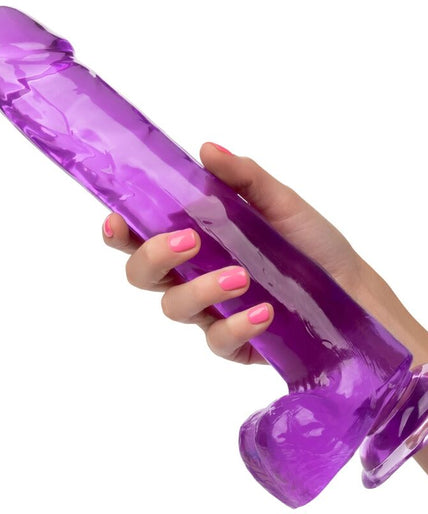 CALEXOTICS - SIZE QUEEN DILDO PURPLE 25.5 CM CALEXOTICS - SIZE QUEEN DILDO PURPLE 25.5 CM