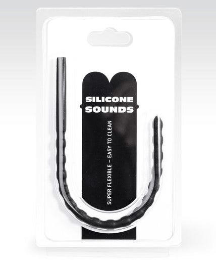 ALL BLACK - 6/8 MM SILICONE URETHRAL PROBE ALL BLACK - 6/8 MM SILICONE URETHRAL PROBE