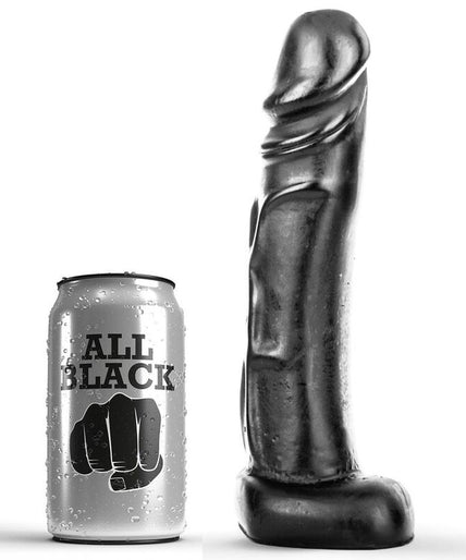 ALL BLACK - DILDO 22 CM ALL BLACK - DILDO 22 CM