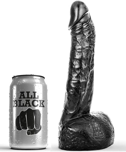 ALL BLACK - FISTING DILDO 20 CM ALL BLACK - FISTING DILDO 20 CM