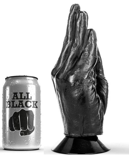 HELEMAAL ZWART - DILDO FISTING 21 CM HELEMAAL ZWART - DILDO FISTING 21 CM